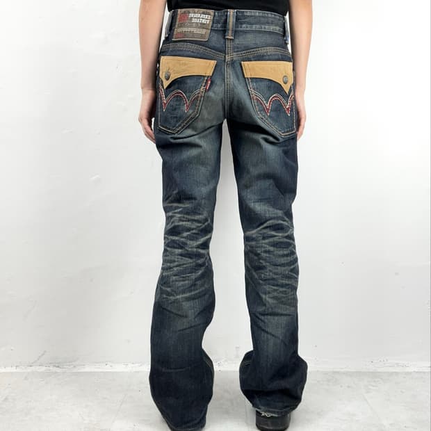 Edwin Exclusive Western Concho Suede Fla