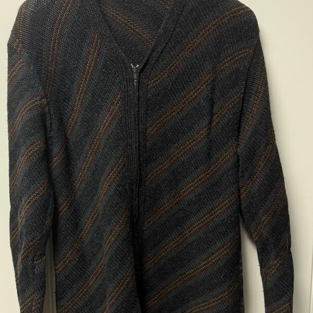 꼼데가르송 집업 니트 100size