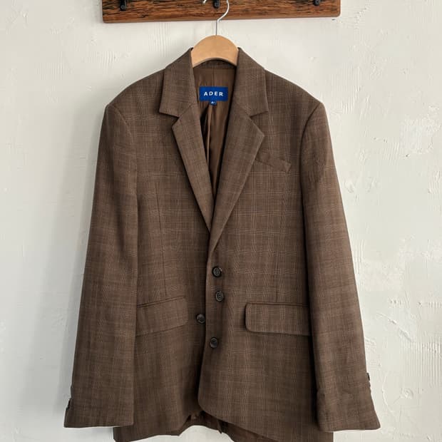 Ader 아더에러 20SS 체크 블레이저
