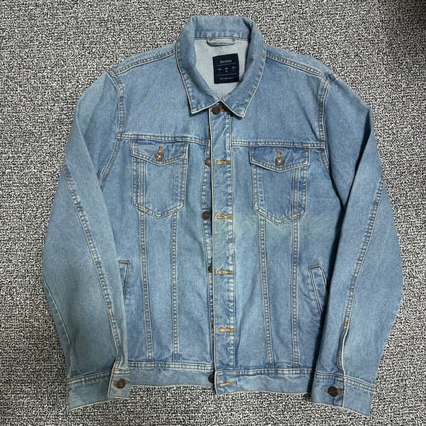 (L) Bershka 데님 자켓 청자켓