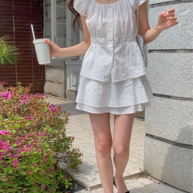 미엘miel 비기블라우스 새상품