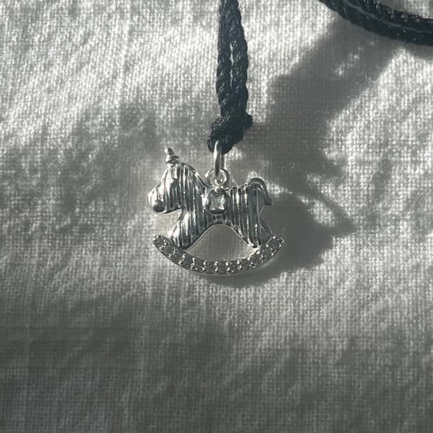 Dreaming Pony Necklace (925 Silver)