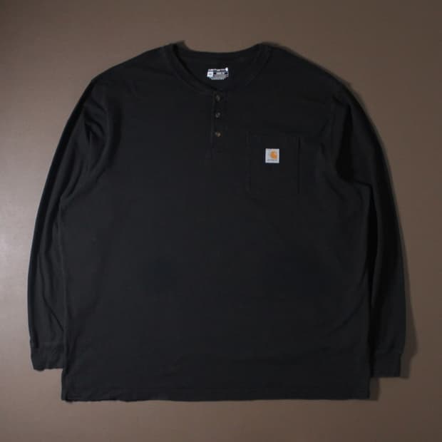 Carhartt 칼하트 헨리넥 롱 슬리브