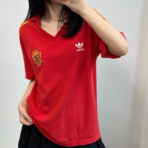 아디다스 스페인 유니폼 반팔 티셔츠