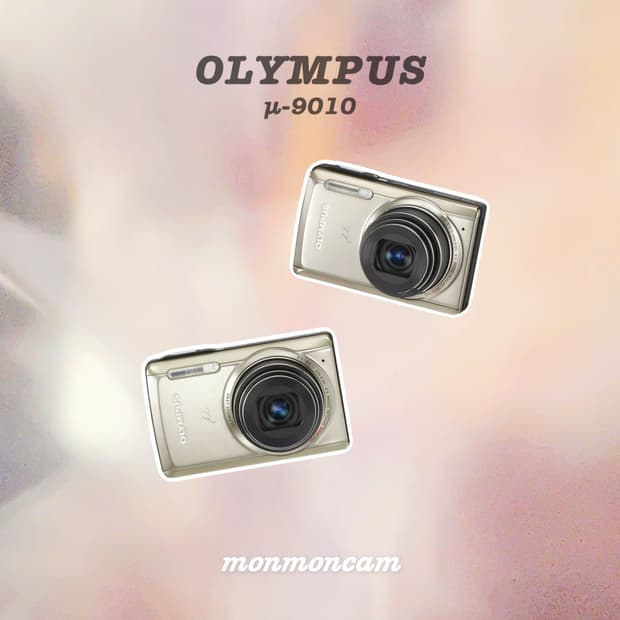 따뜻💛 올림푸스 뮤-9010 샴페인골드 Olympus mju 디카