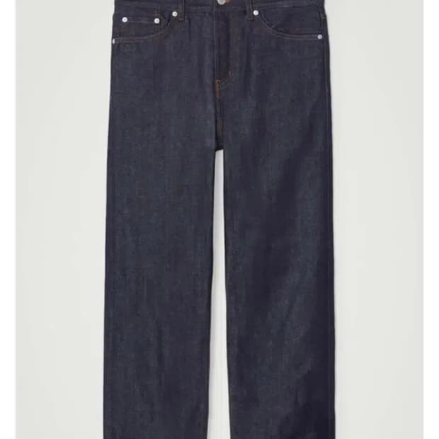 Cos 코스 로 셀비지 스트레이트 레그진 29/30