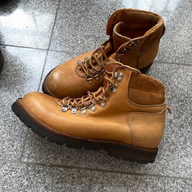 일본제 마운틴부츠 수제화 265