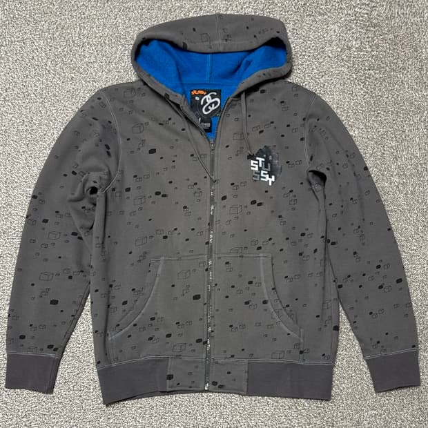 [L] 00s 빈티지 스투시 시스템 후드집업