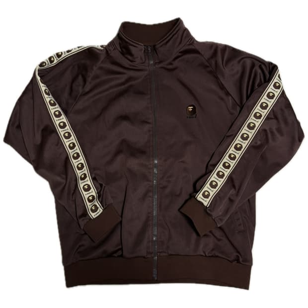 90s Bape Logo Line Track Top