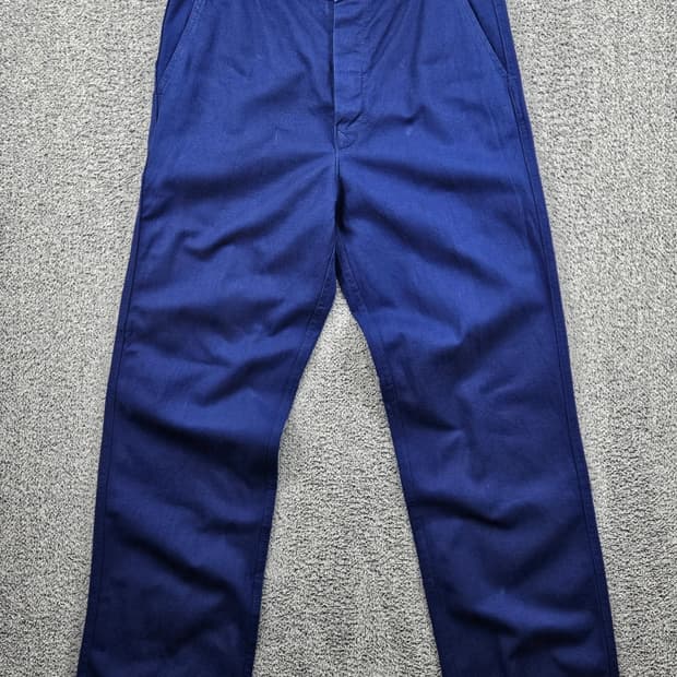 빈티지 버튼플라이 프렌치 워크 팬츠 (44[32"]) / 11572