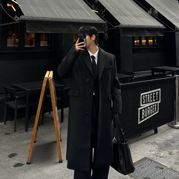 롱코트 127cm 새상품