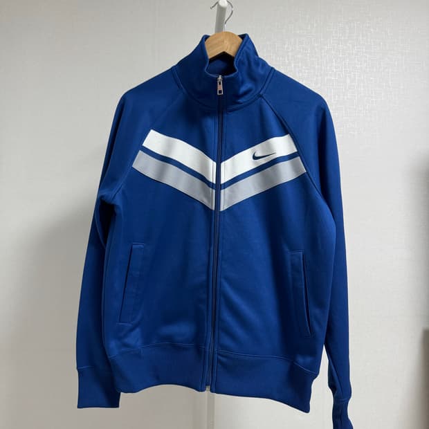 나이키 블루 트랙 져지 M