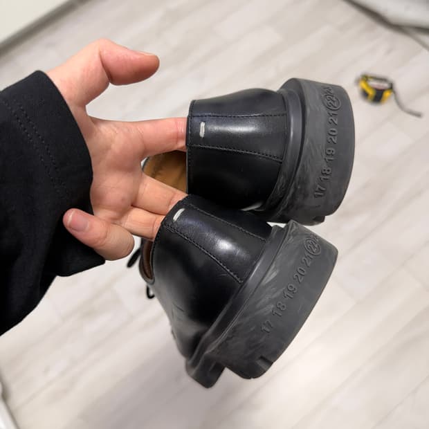 메종마르지엘라 더비슈즈 37