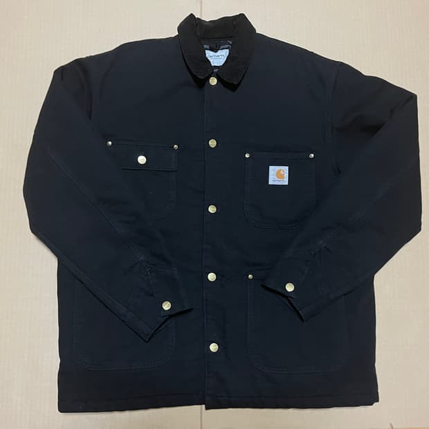 [L] 칼하트윕 OG 초어 코트 자켓 스톤 캔버스 라지