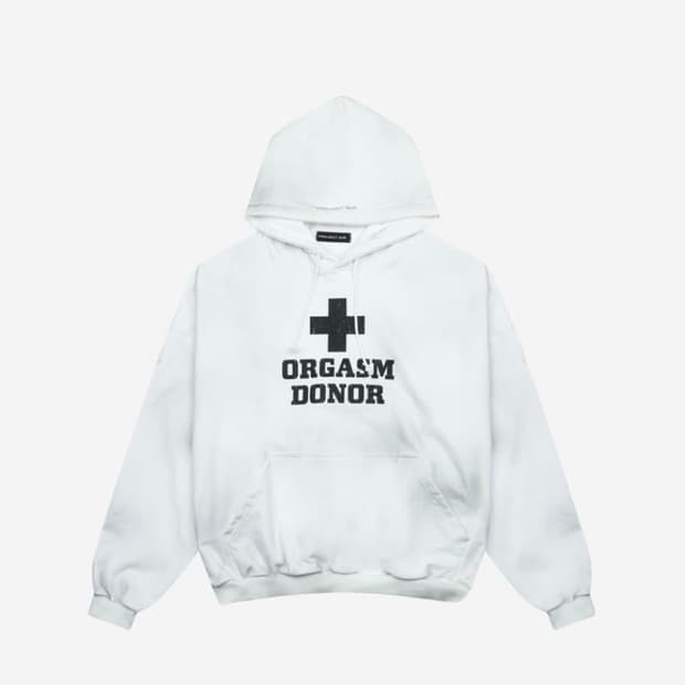 PROJECT G/R ORGASM DONOR HOODIE 