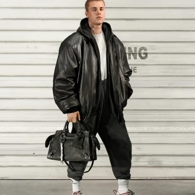 Xs구매)발렌시아가 택시 블루종