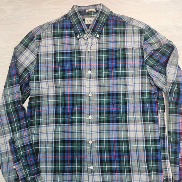 제이크루 J.Crew 체크 셔츠 S 95~100