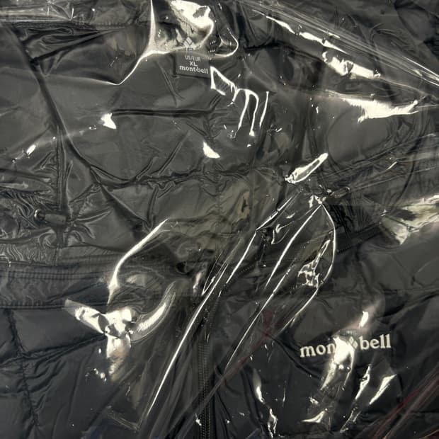 XL 몽벨 슈페리어 다운 파카 블랙 미개봉 새제품 판매
