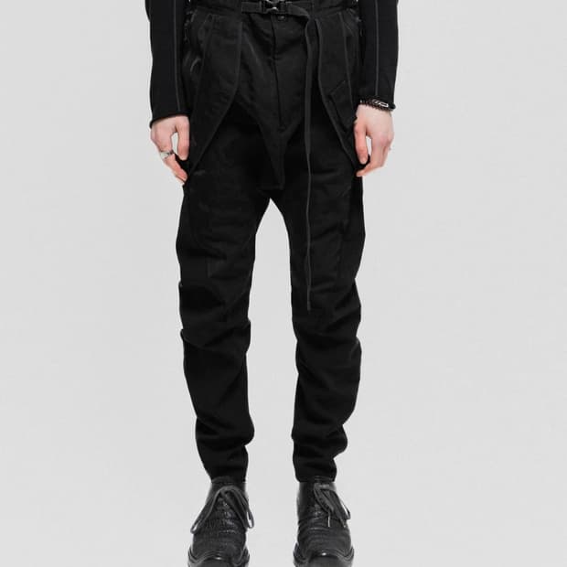 율리우스 _Curved Suspender Pants