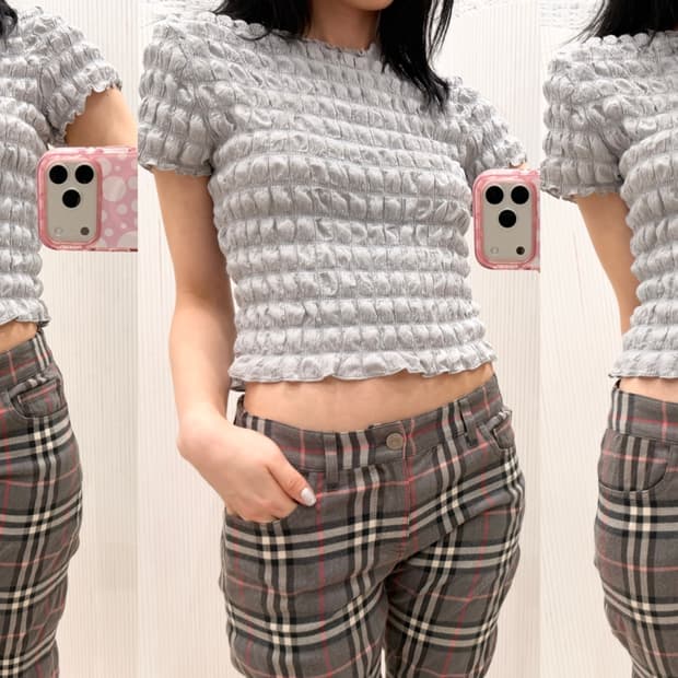 misty pom-pom top