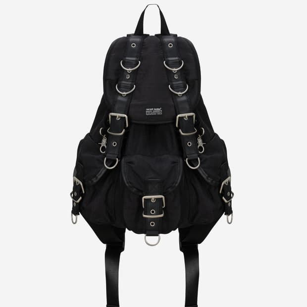 베이컨트 아카이브 포포 스트랩 백팩 블랙 (새상품)