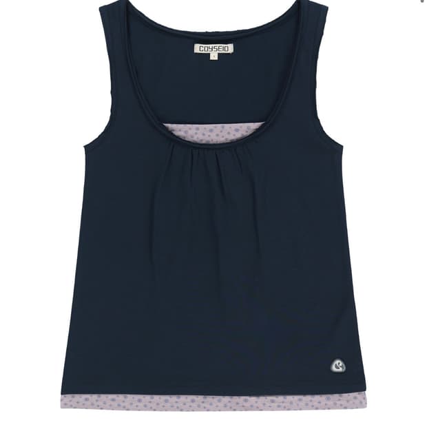 코이세이오 두두 레이어드 슬리브리스 네이비 2사이즈