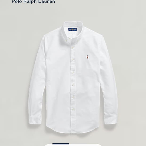 폴로 옥스포드 셔츠 (QR정품, 백화점 구매) 