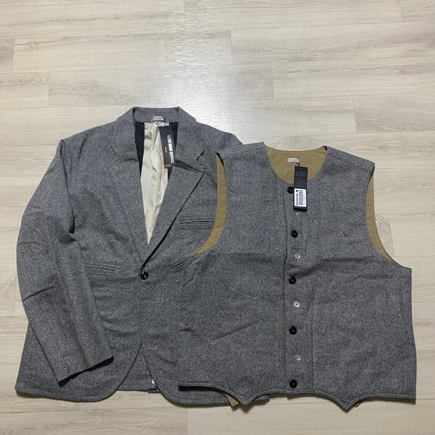 ODS 올리브드랩서비스 뱅커 자켓&베스트 M 판매