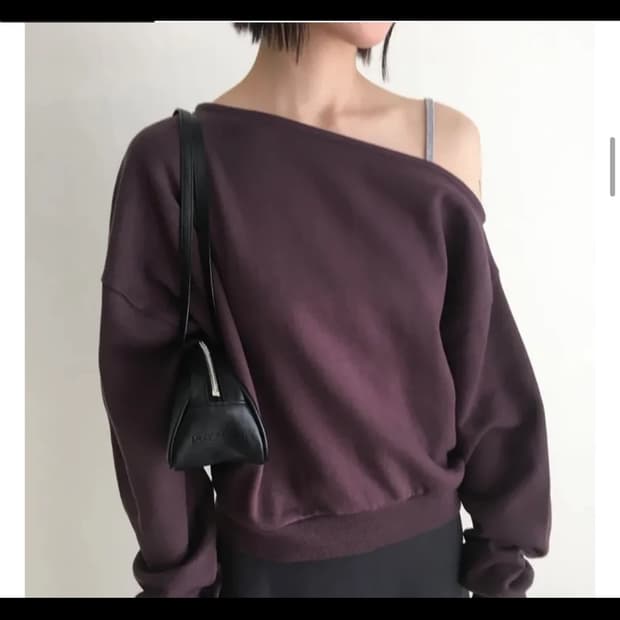 black one sholuder open mtm