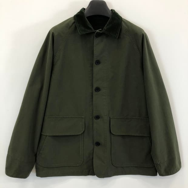 유니클로 코듀로이 카라 워크자켓 L