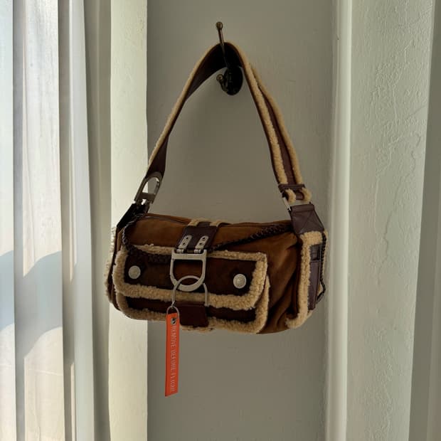 [Dior] Flight Shearling Bag