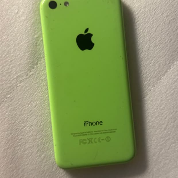 아이폰 5c 그린