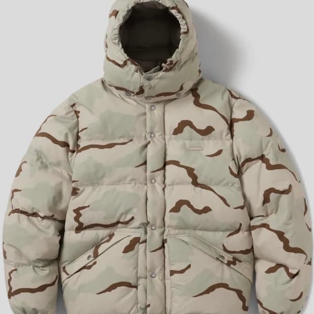 [m] 디스이즈네버댓 카모 패딩 팝니다