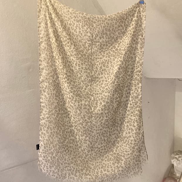 에스닉 레오파드 패브릭