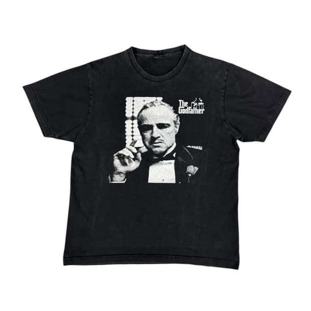 Vintage 90s Movie Godfather 영화 갓파더 티 셔츠
