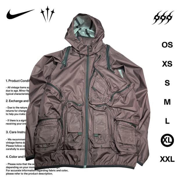 나이키 X 녹타 NRG 트랙 자켓 XL사이즈 
