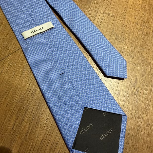 Celine 셀린느 silk 100% tie