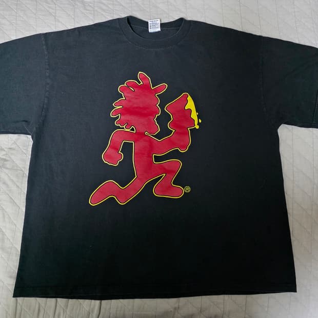 [2XL] 00s ICP 해칫맨 빈티지 랩티 밴드티