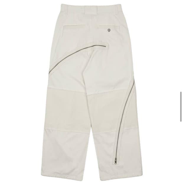 산산기어 어파인 커브 팬츠 B 아이보리