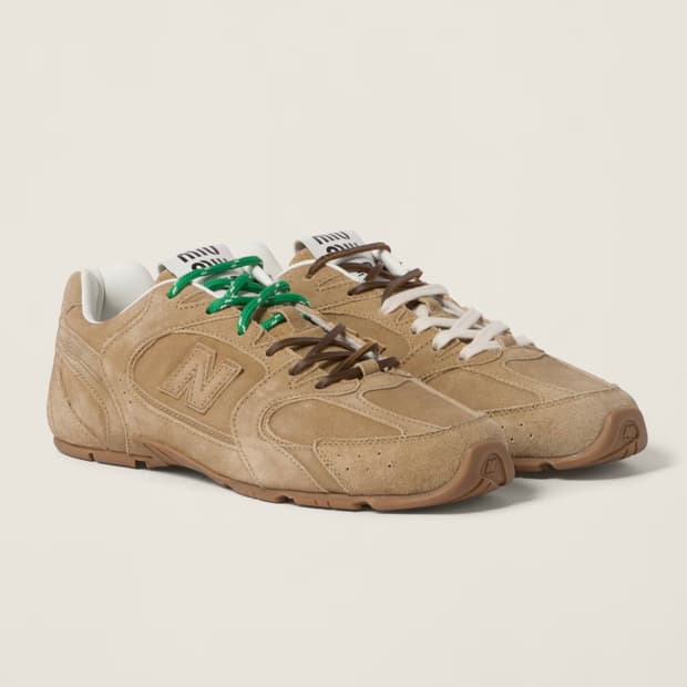 [36]미우미우 x 뉴발란스 26ss 스니커즈/에크루