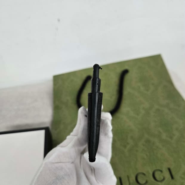 [보증서 정품] 구찌 레드 울프 카드지갑