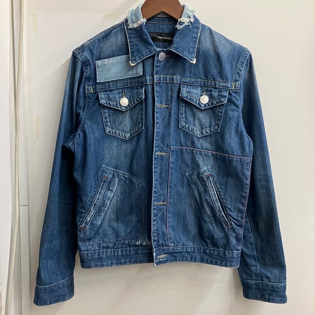 n54 디스퀘어드2 데님 청자켓