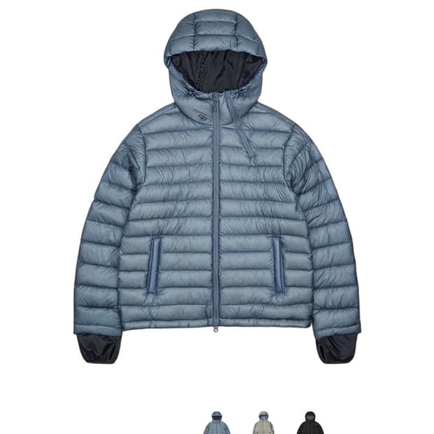 산산기어 서피스 푸퍼 자켓 네이비
