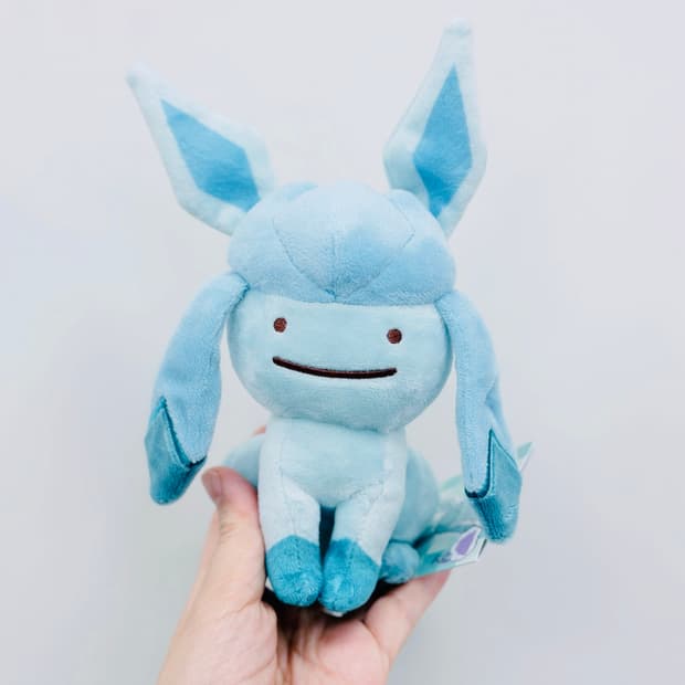 포켓몬 무릉도원 변신 메타몽 글레이시아 인형