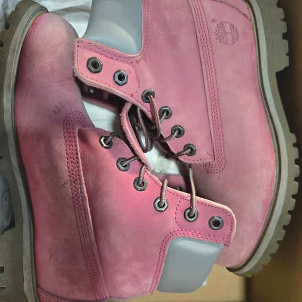 팀버랜드 6인치 핑크