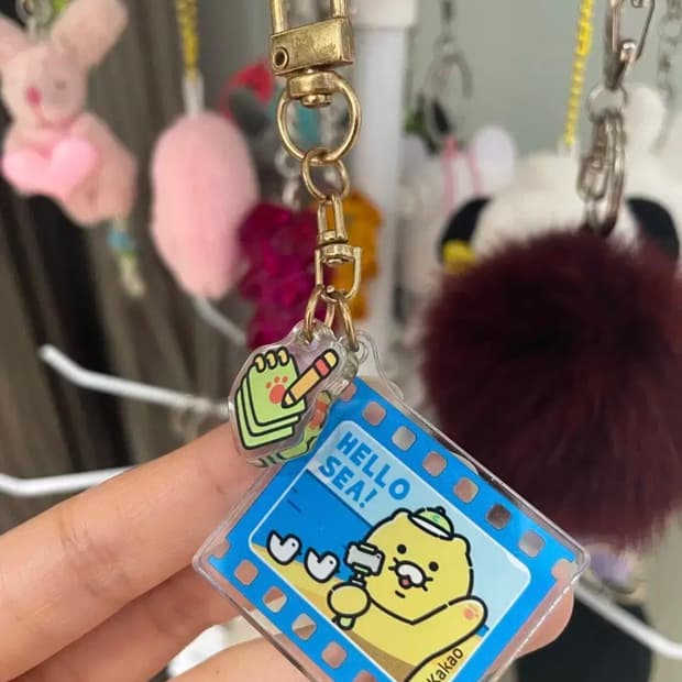 [무료배송]카카오프렌즈 바다 춘식이 키링