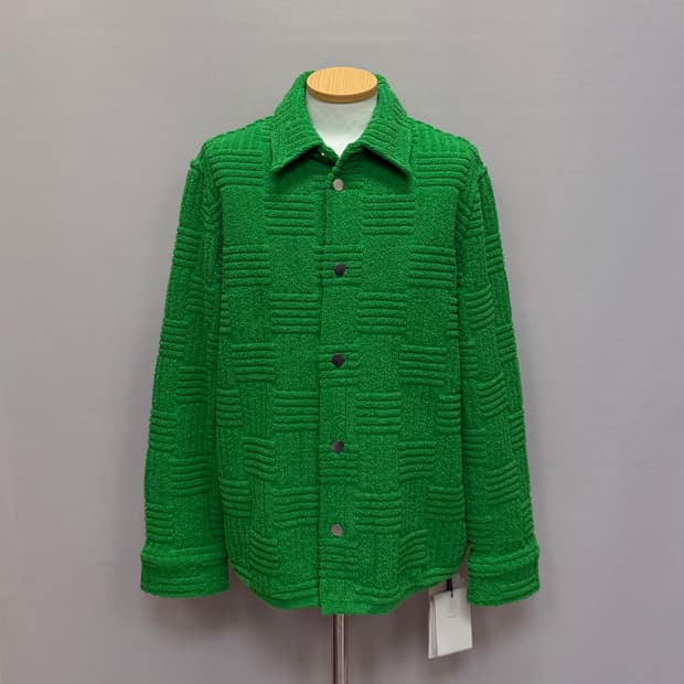 보테가베네타 인트레치아토 테리 자카드 재킷 ( 100 )