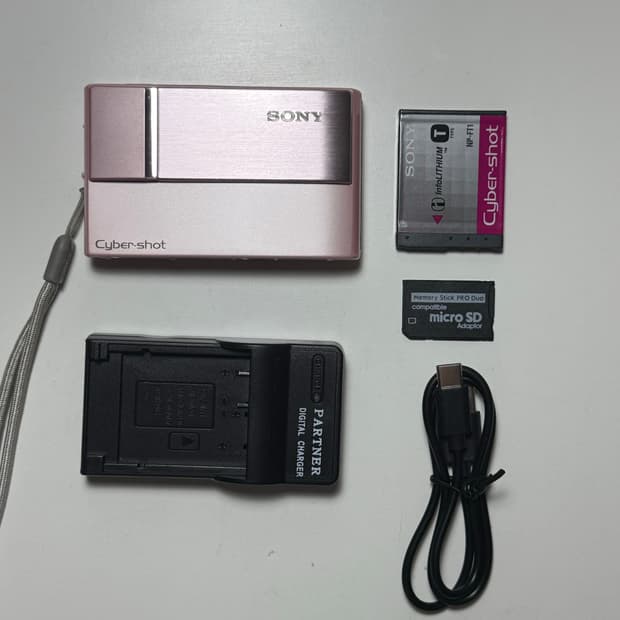 Sony dsc-t10 소니 사이버샷 디카 핑크 