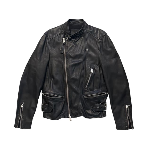 올세인츠 AllSaints 양가죽 라이더 자켓