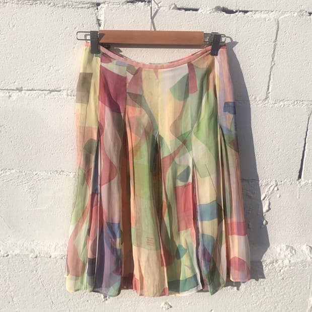 폴스미스 빈티지 패턴스커트 치마